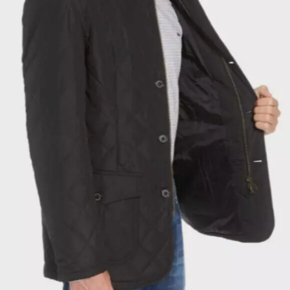 Barbour Black Jacket for Men - Picture 12 of 16